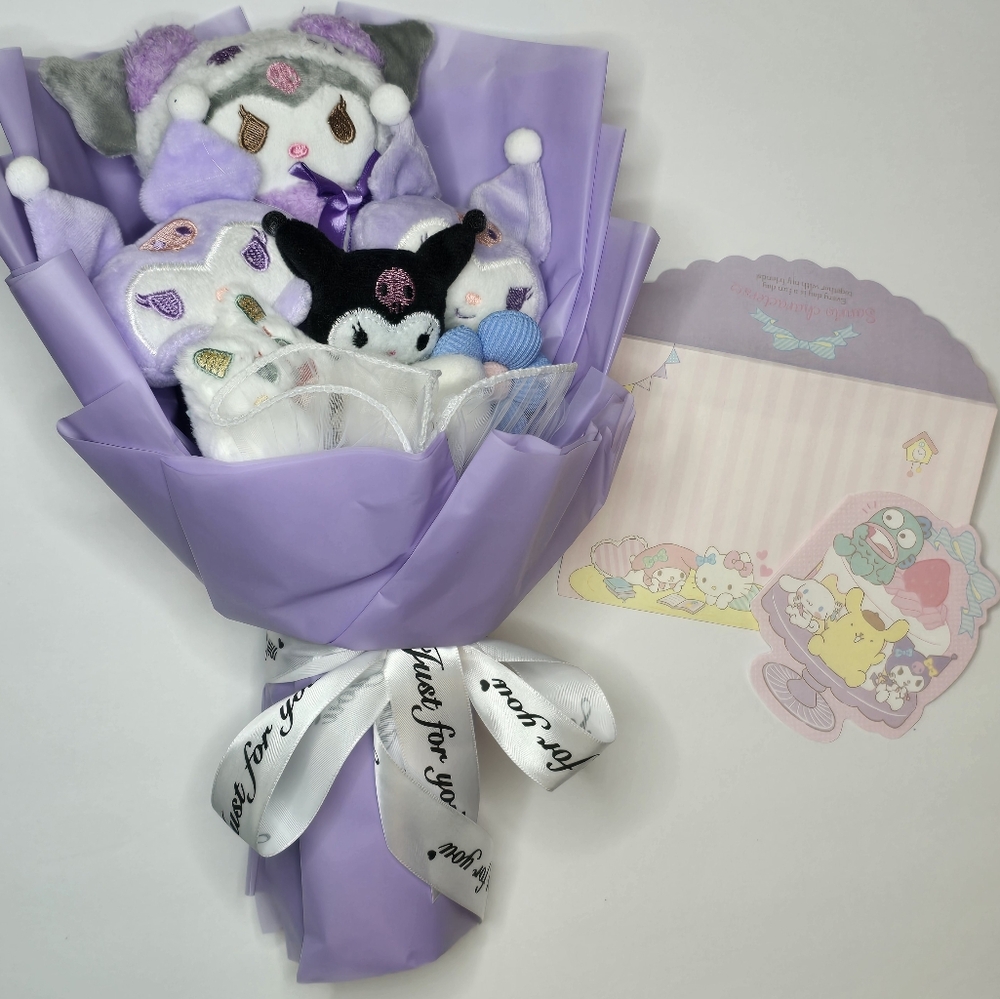 Kuromi Plush Bouquet